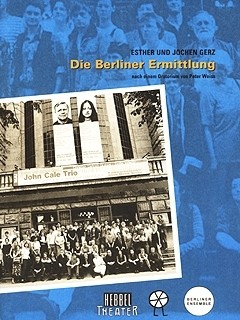 Gerz, Jochen; Shalev-Gerz, Esther »Die Berliner Ermittlung«