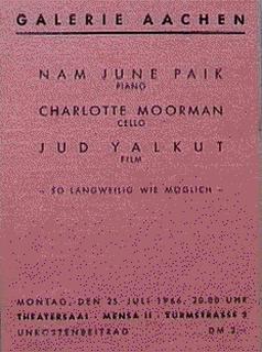 Nam June Paik «As Boring As Possible»