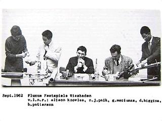 George Maciunas &laquo;Poster for &lsquo;Fluxusfestspiele&rsquo;&raquo;