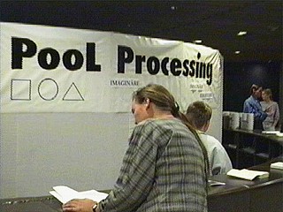PooL Processing «Imaginary Library»