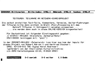 PooL Processing »TXTouren«