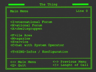 Wolfgang Staehle «The Thing»