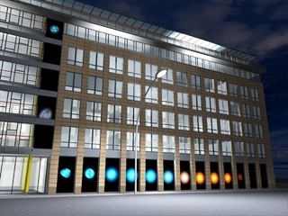 VEAG &raquo;VEAG-Medienfassade&laquo;