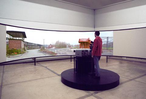 Jeffrey Shaw »Place-Ruhr« | Place-Ruhr (Installationsansicht)