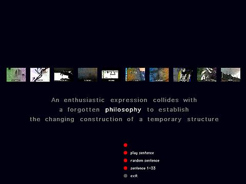 Bill Seaman »The Exquisite Mechanism of Shivers« | Screenshot von der CD artintact1