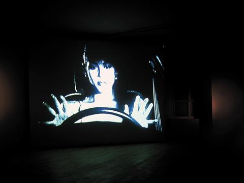 Jordan Crandall «Drive» | Installation view: Neue Galerie am Landesmuseum Joanneum, Graz, 2000