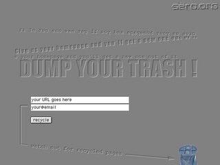 Blank & Jeron «Dump Your Trash!» | Dump Your Trash! Homepage