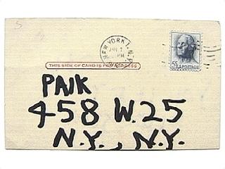 Nam June Paik «Traitor, you left fluxus (Postcard to Nam June Paik)»