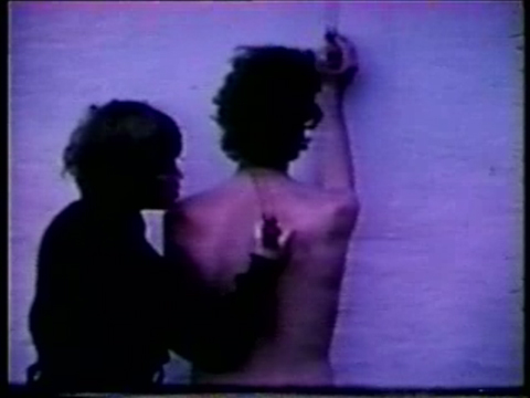 Dennis Oppenheim &laquo;Two Stage Transfer Drawing (Advancing to a Future State)&raquo; | Two Stage Transfer Drawing