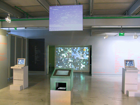 George Legrady &laquo;Pockets Full of Memories&raquo; | Installation view