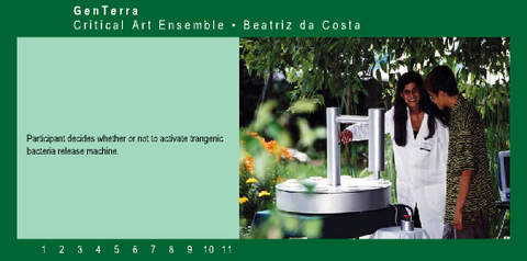 Critical Art Ensemble (CAE) &laquo;GenTerra&raquo;