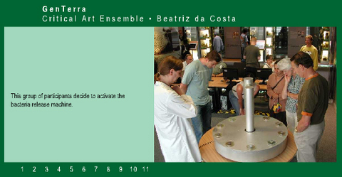Critical Art Ensemble (CAE) &laquo;GenTerra&raquo;
