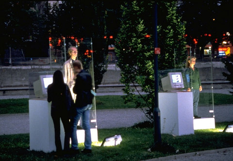 cpx (cooperation projekt x) »fontaine bleu« | fontaine bleu; eine Nacht im Park