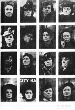 Walker Evans »Subway Portraits«