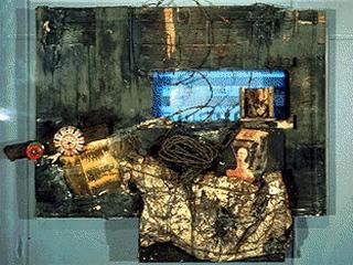 Wolf Vostell «German View from the Black Room Cycle»