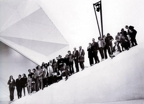 E.A.T. – Experiments in Art and Technology «Pepsi Pavilion for the Expo '70» | group photo