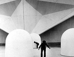 E.A.T. – Experiments in Art and Technology »Pepsi Pavillon für die Expo '70« | Aussenansicht 3 (Detail)