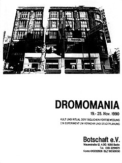 Botschaft e.V. »Botschaft e.V.« | Dromomania