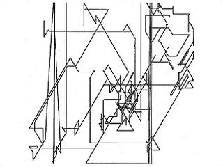 Frieder Nake »Polygonzüge«